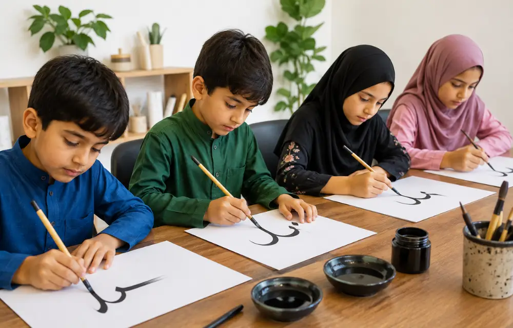 Calligraphy Classes in Dubai: A Creative Way to Build Focus and Confidence in Kids
